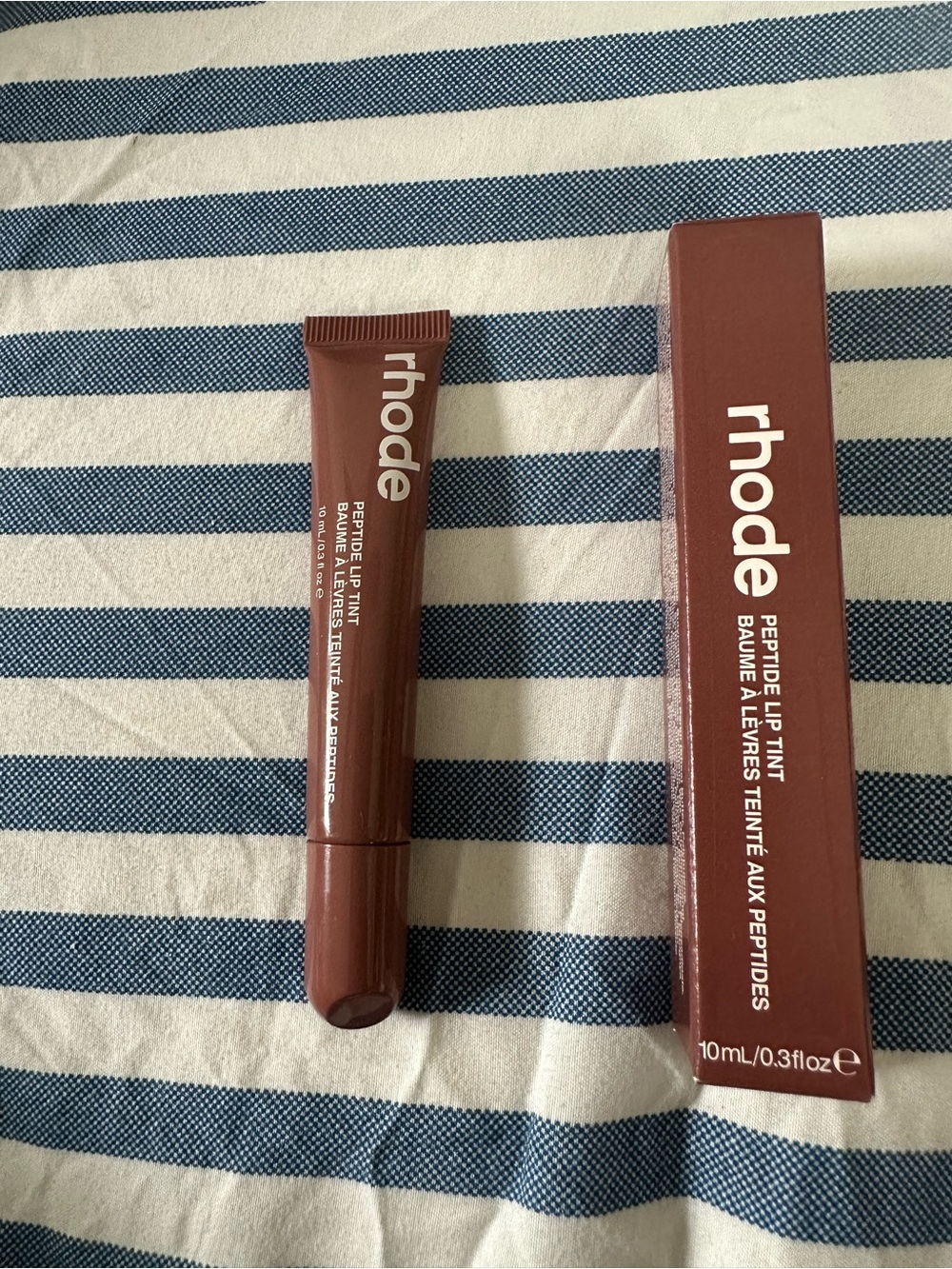 RHODE Limited Edition Peptide Lip Tint — Macadamia Butter
